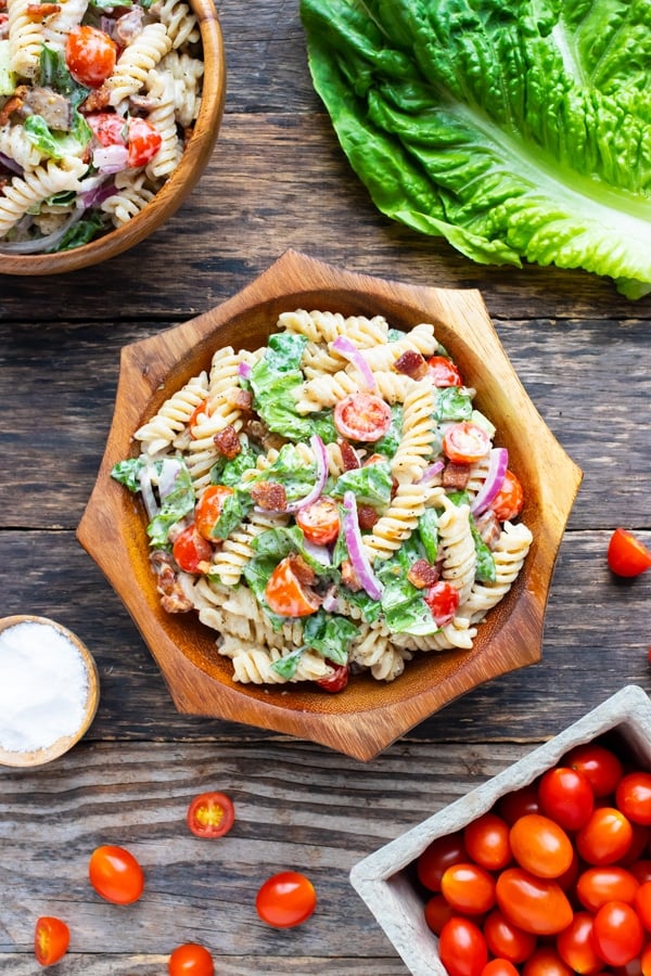 healthy pasta salad