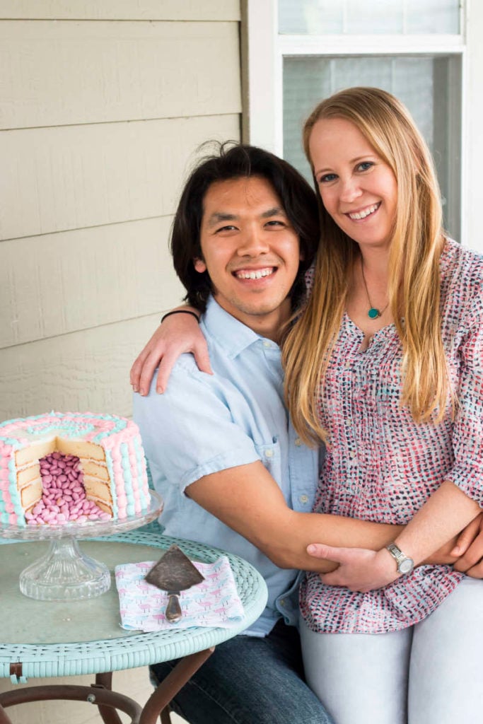 Gender Reveal Cake | Gluten Free with L.B.