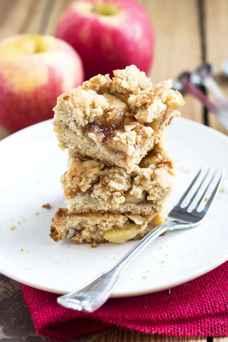 Apple Pie Crumb Bars | Gluten Free with L.B.