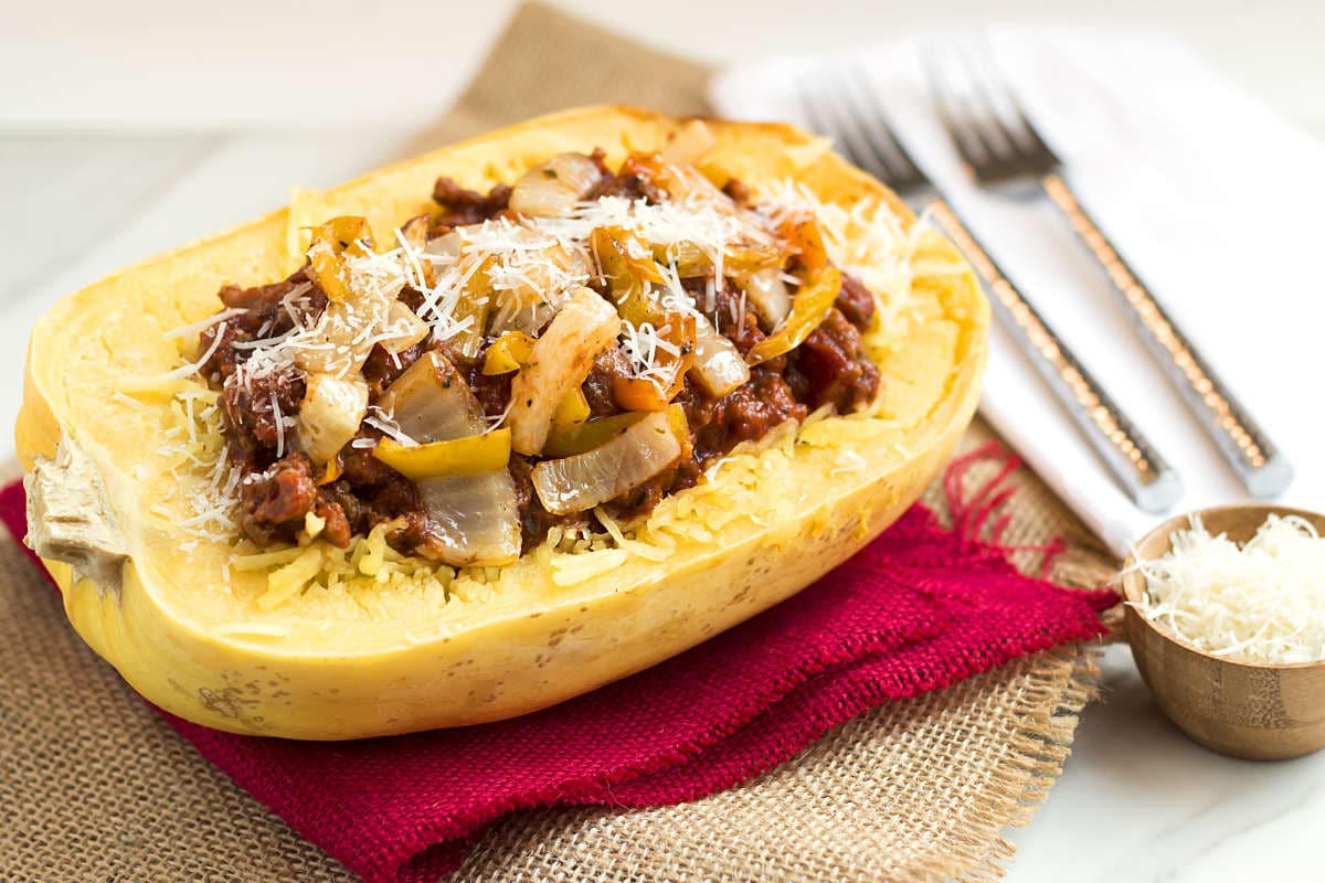 Spaghetti Squash Bolognese
