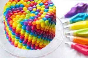 Rainbow Birthday Cake | Gluten Free with L.B.