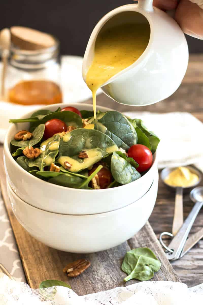 [5 Ingredient] Gluten Free Honey Mustard Vinaigrette Recipe
