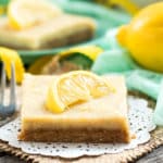 Zesty & Healthy No-Bake Lemon Bars | Gluten Free with L.B.