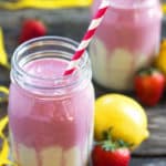 Strawberry Lemonade Smoothie Recipe | Gluten Free with L.B.