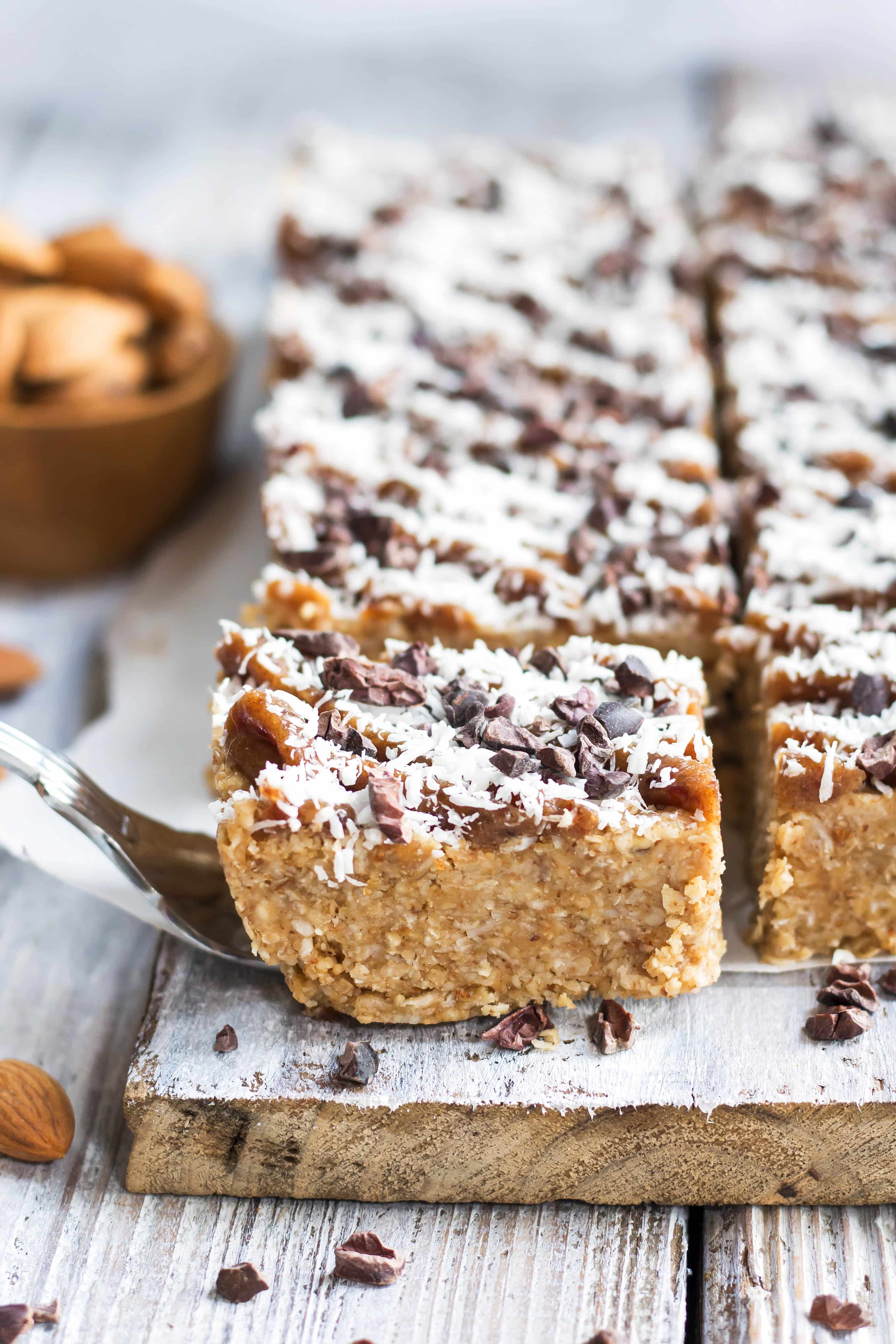 Healthy No-Bake Magic Bars