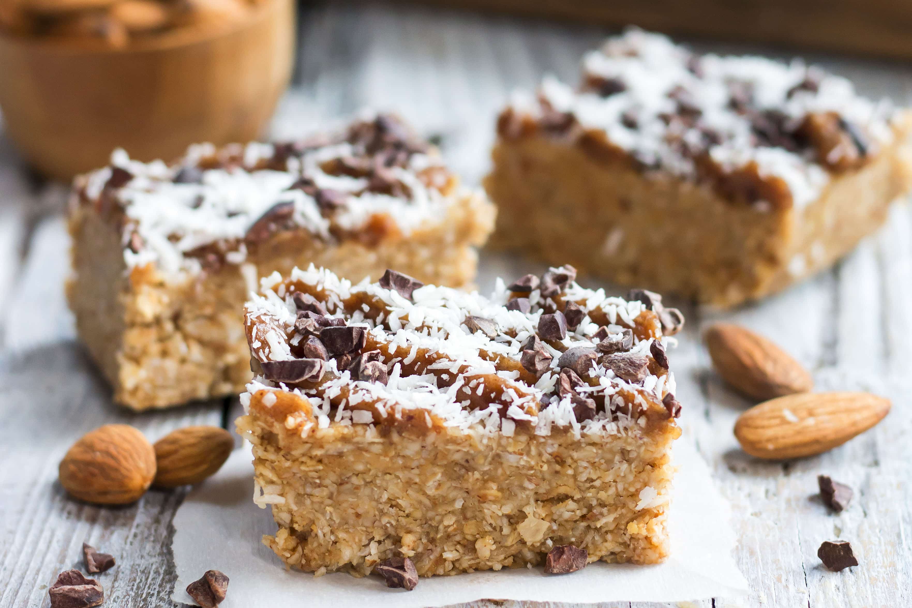 Healthy No-Bake Magic Bars