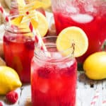 Homemade Raspberry Lemonade w/ Born Sweet Zing™ Stevia Sweetener