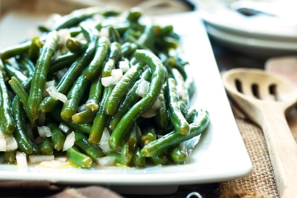 15-Minute Green Beans with Vinegar