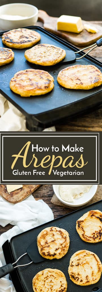 How to Make Arepas | This classic Venezuelan sandwich is made from instant corn flour and makes a yummy gluten-free and vegetarian alternative to bread!