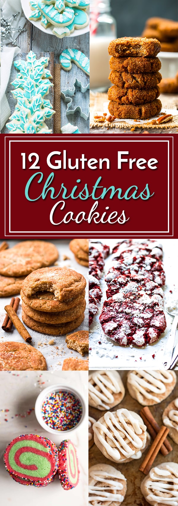12 Gluten Free Christmas Cookies - Evolving Table