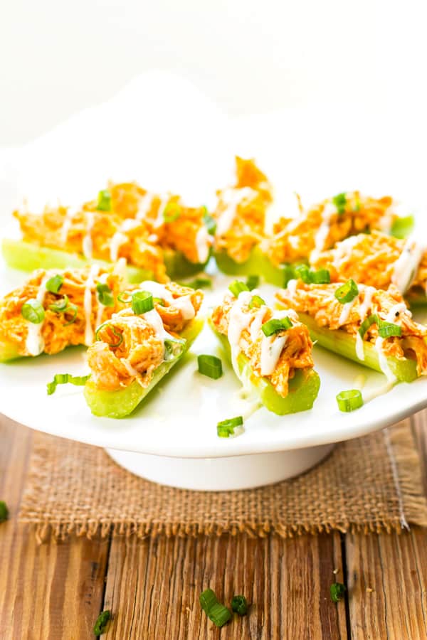 Buffalo Chicken Celery Sticks