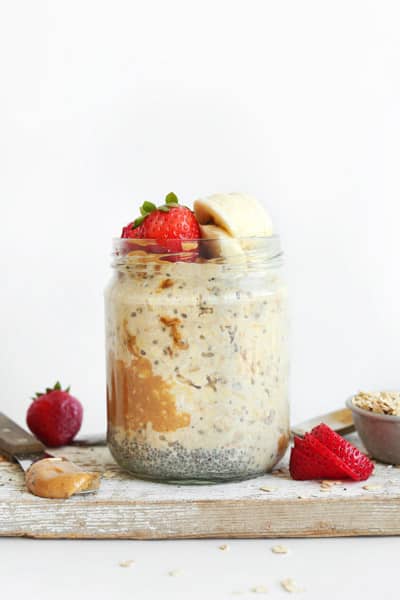 20+ Quick & Easy Overnight Oats Recipes | Gluten-Free, Vegetarian and Vegan oatmeal recipes for those busy back-to-school morning breakfasts!