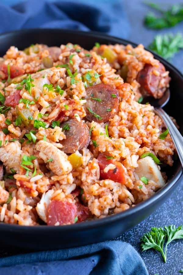 chicken and sausage jambalaya