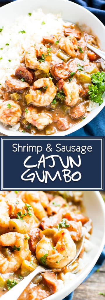 Cajun Sausage & Shrimp Gumbo Recipe - Evolving Table