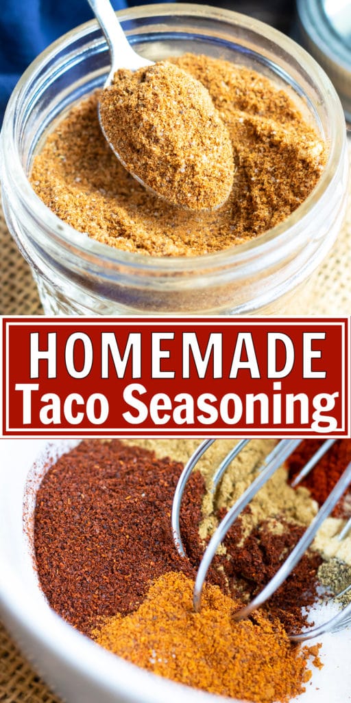 The BEST Homemade Taco Seasoning Recipe Evolving Table