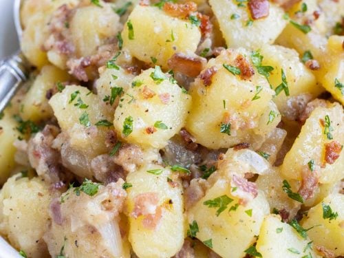 Old-Fashioned German Potato Salad Recipe Old-Fashioned German Potato Salad Recipe