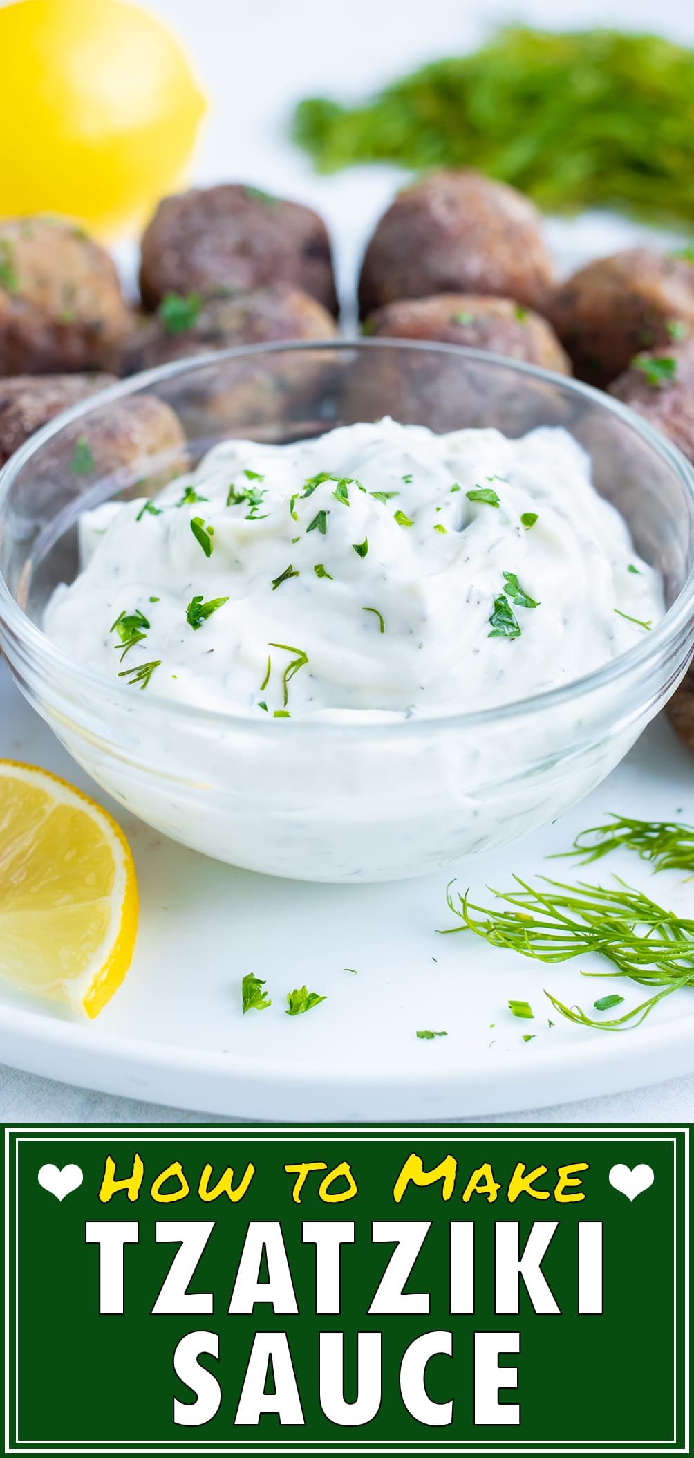 Easy Greek Tzatziki Sauce Recipe - Evolving Table