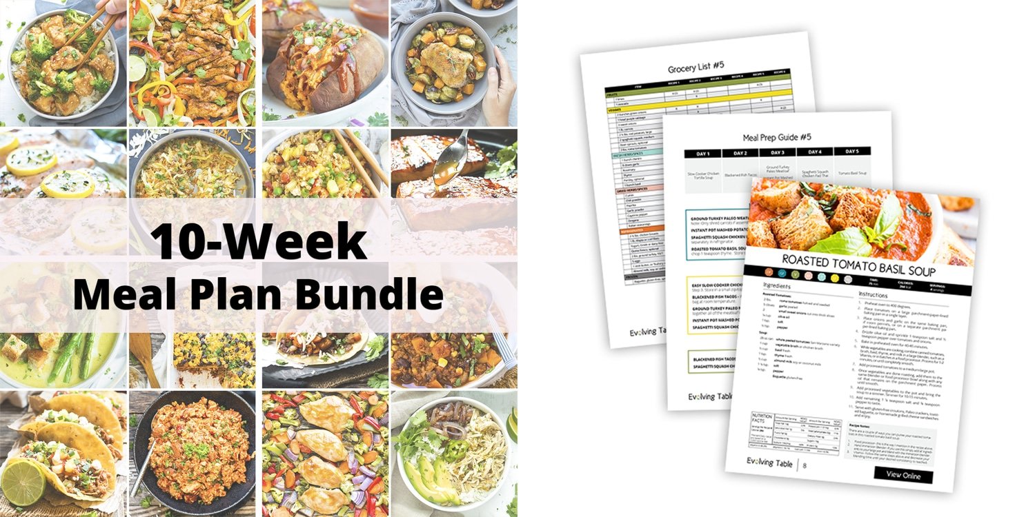 10-Week Healthy Meal Plan and Meal Prep Guide