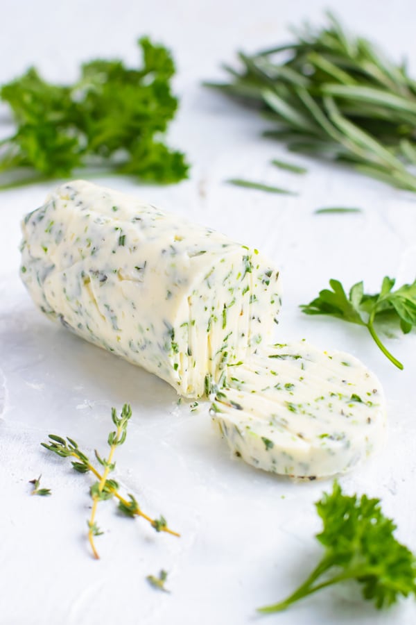 Image result for garlic and parsley butter image