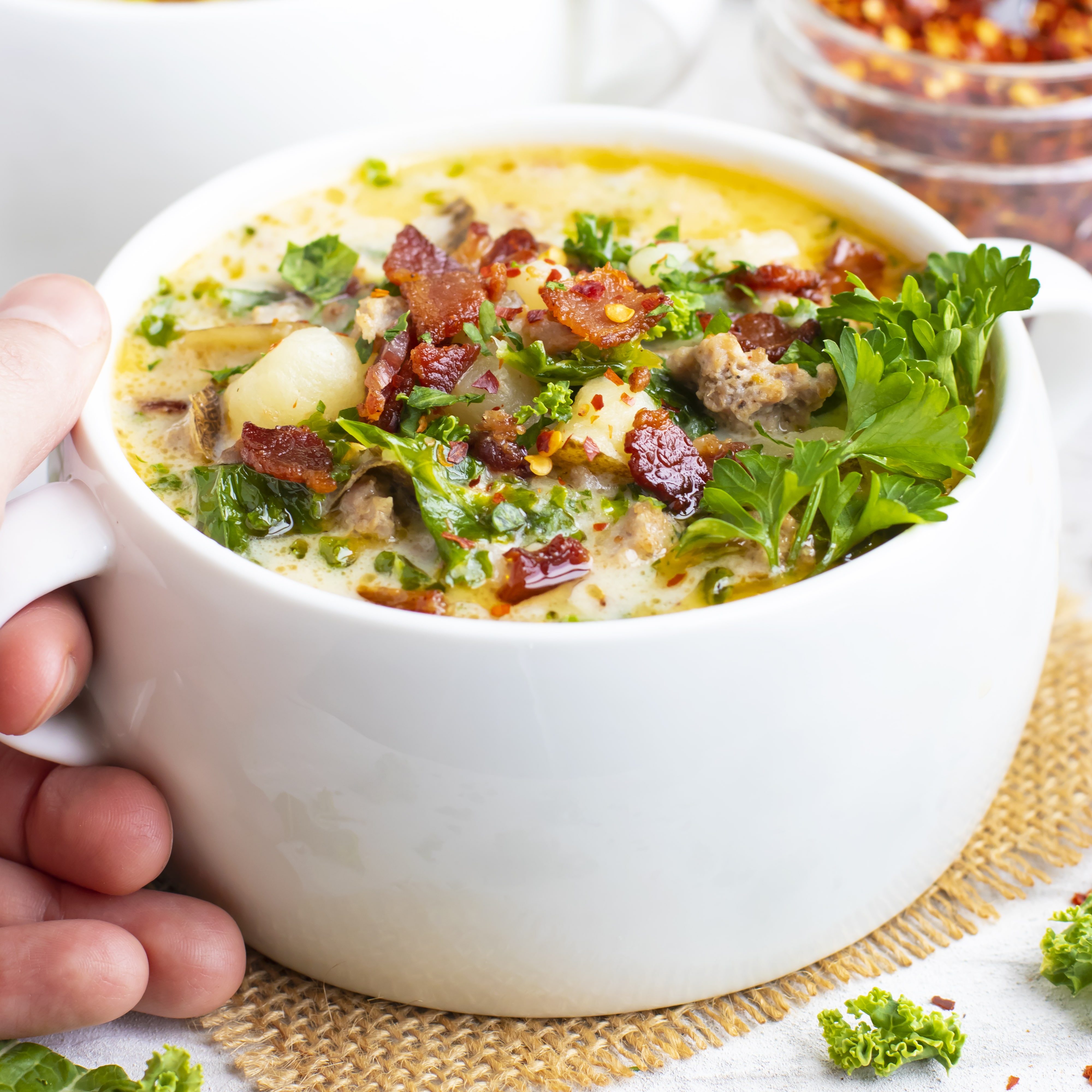 Zuppa Toscana Soup Recipe Olive Garden Copycat Evolving Table