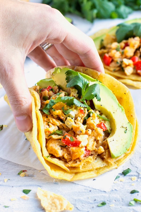 Easy Migas Recipe Tex Mex Breakfast Taco Evolving Table