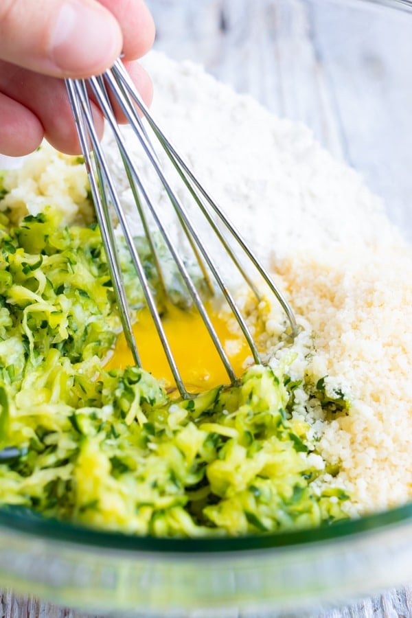 Ultra Crispy Zucchini Fritters Recipe Evolving Table