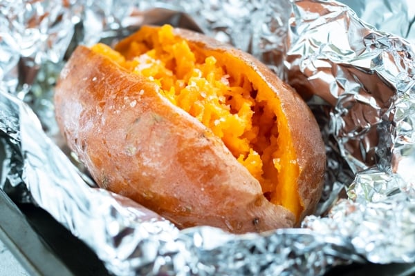 How to Bake Sweet Potatoes in Foil Evolving Table