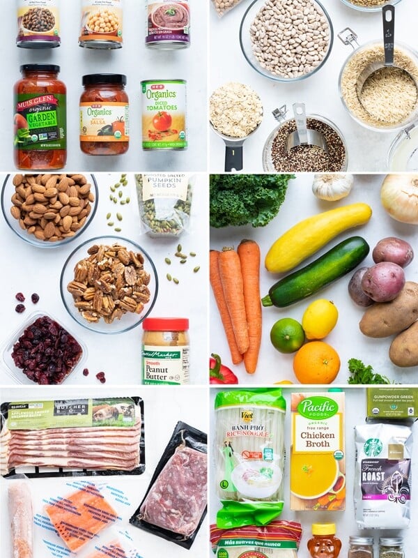 Healthy Pantry, Refrigerator, and Freezer Staples List