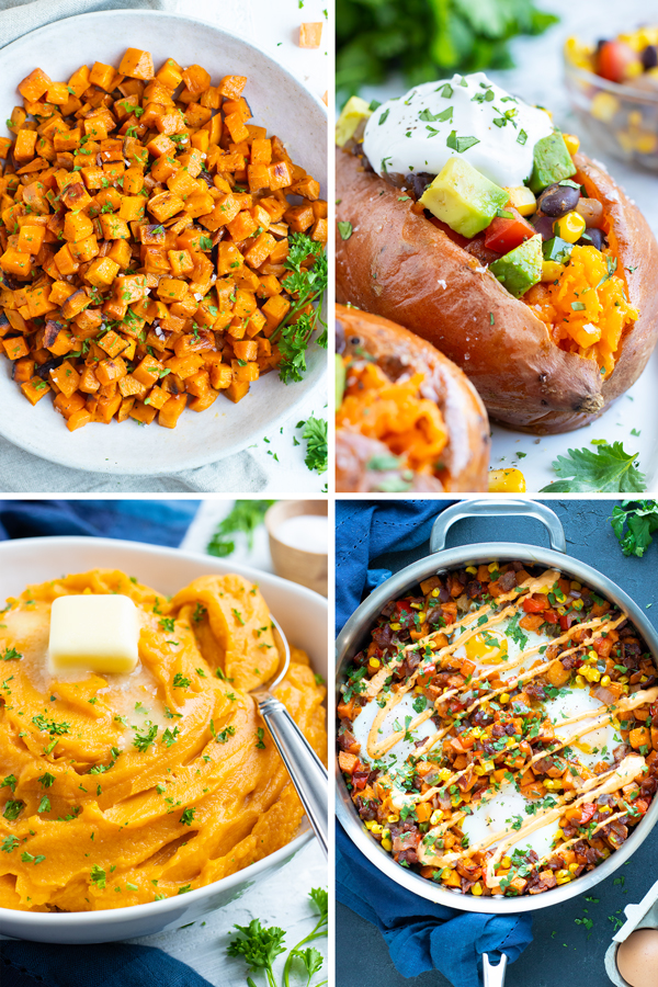 Four quick and healthy sweet potato recipes that are easy to make!