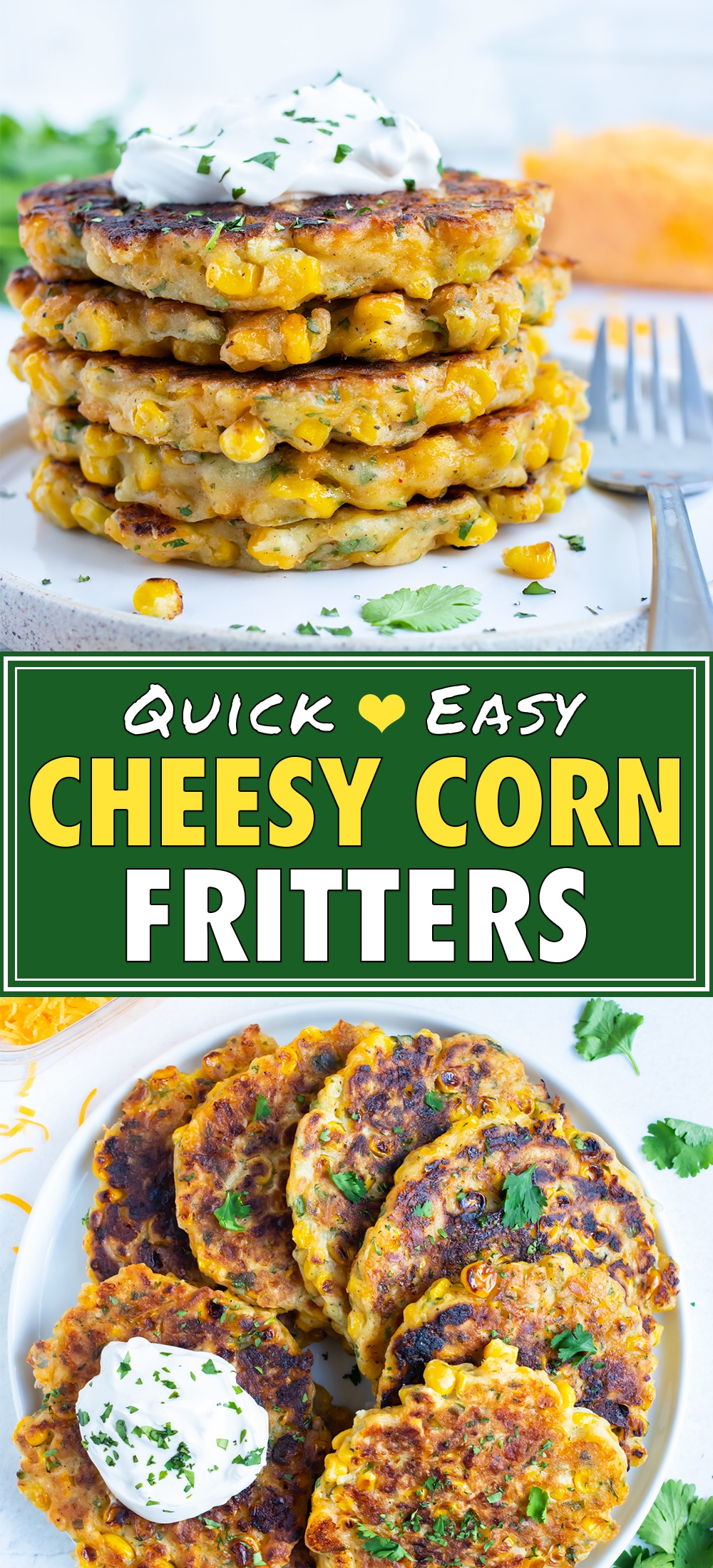 Easy Fried Corn Fritters Recipe - Evolving Table