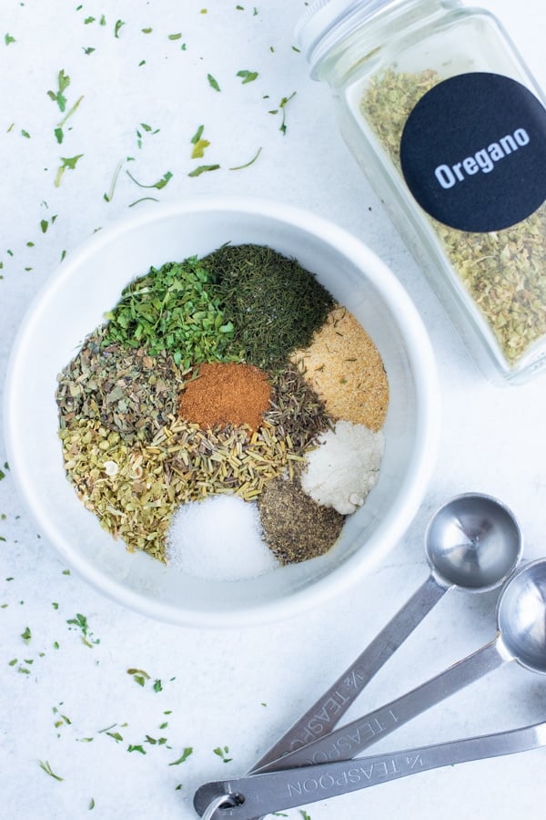 Homemade Greek Seasoning Recipe Evolving Table