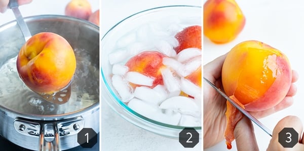 How To Peel Peaches 2 Easy Ways Evolving Table