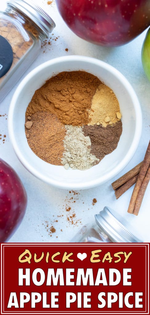 Learn how to make this apple pie spice blend in a few simple steps.