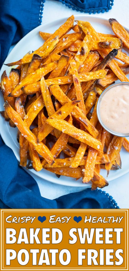 Serve sweet potato fries as a gluten-free side dish at your next dinner.