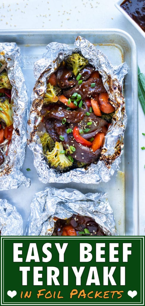 Bake or cook this foil packet dinner on the grill for a quick and easy meal.