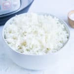 Learn how to make rice in an instant pot or pressure cooker for your dinner.