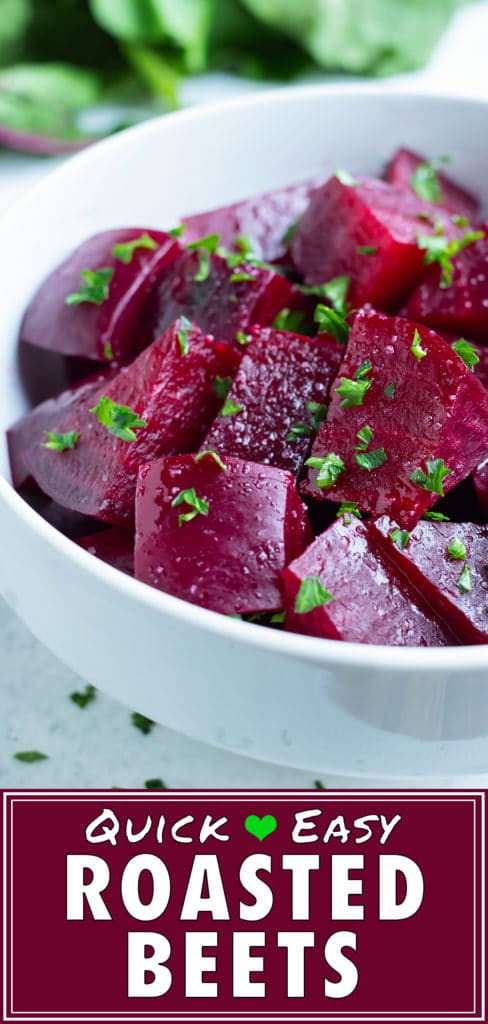 Roasted beets can be served as a side, in a salad, or made into hummus.