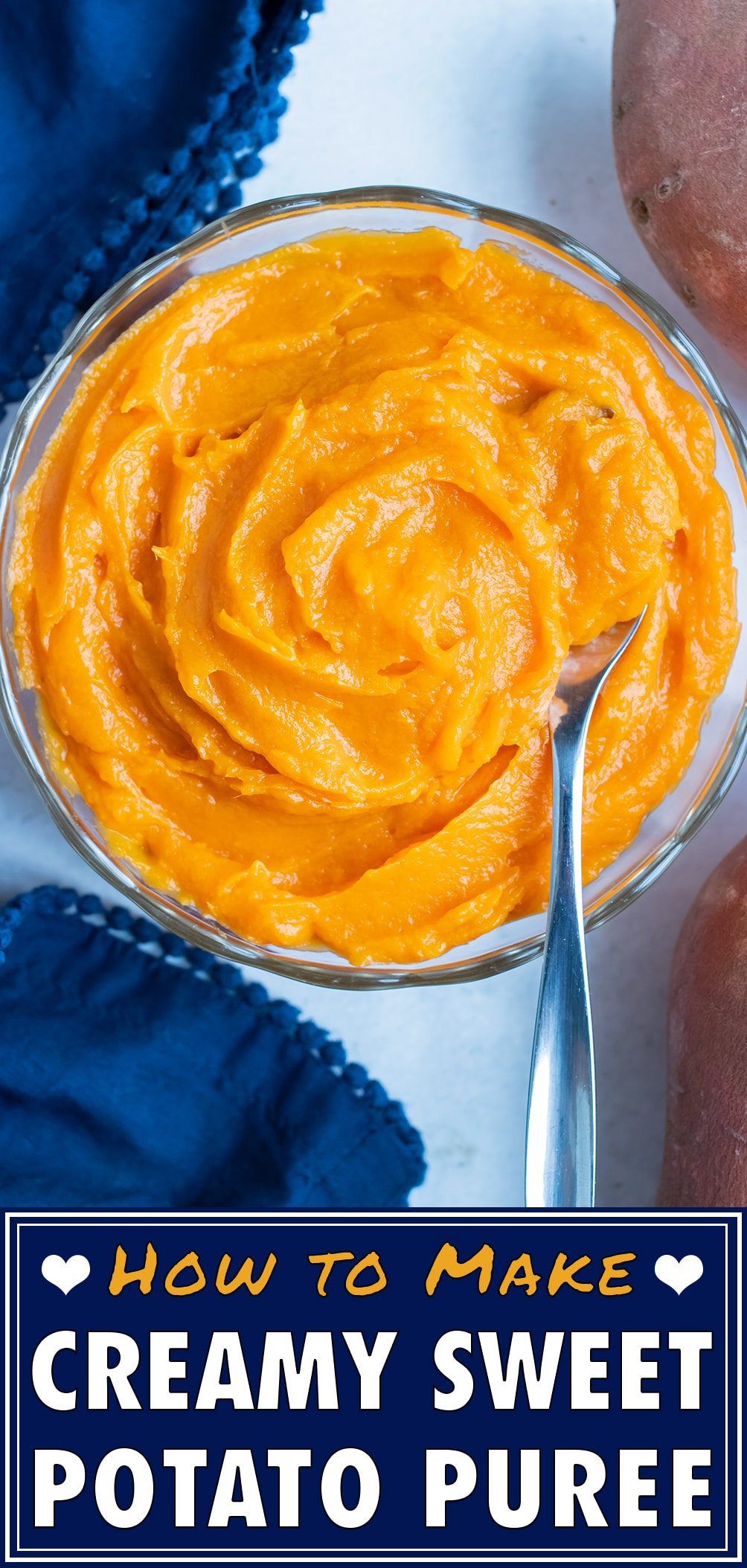 Homemade Sweet Potato Purée Recipe - Evolving Table