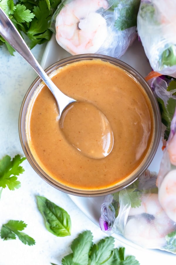 Easy Thai Peanut Sauce Recipe - Evolving Table