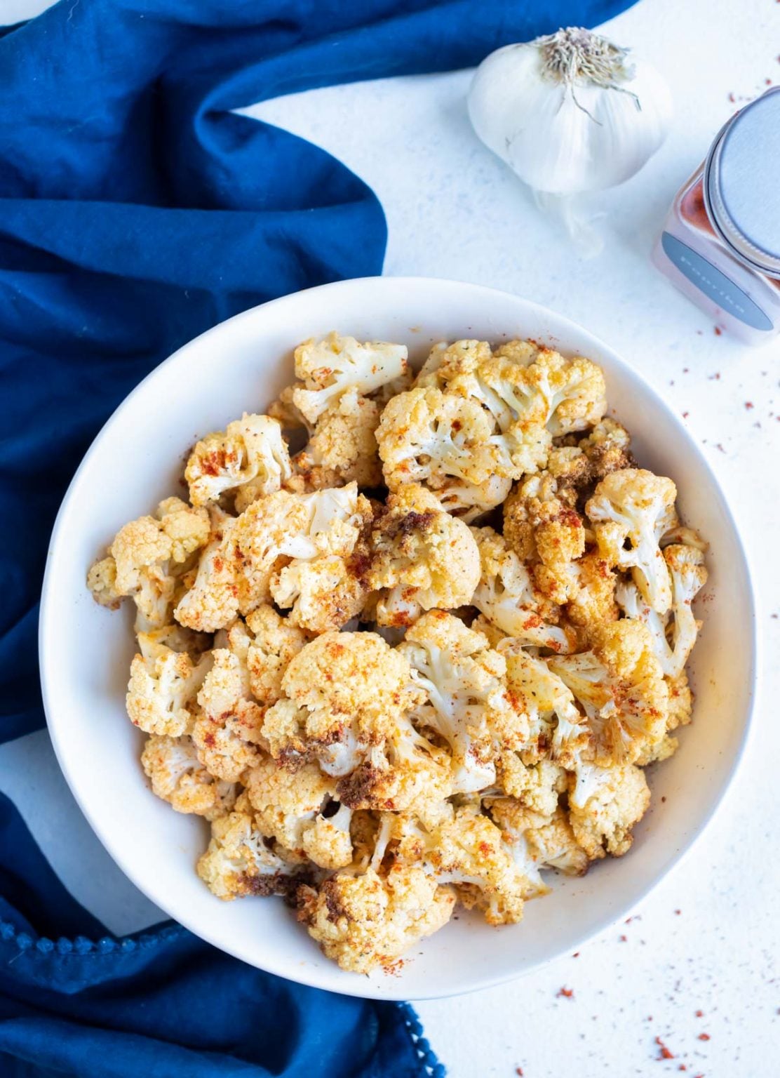 Air Fryer Cauliflower in 15 Minutes! Evolving Table