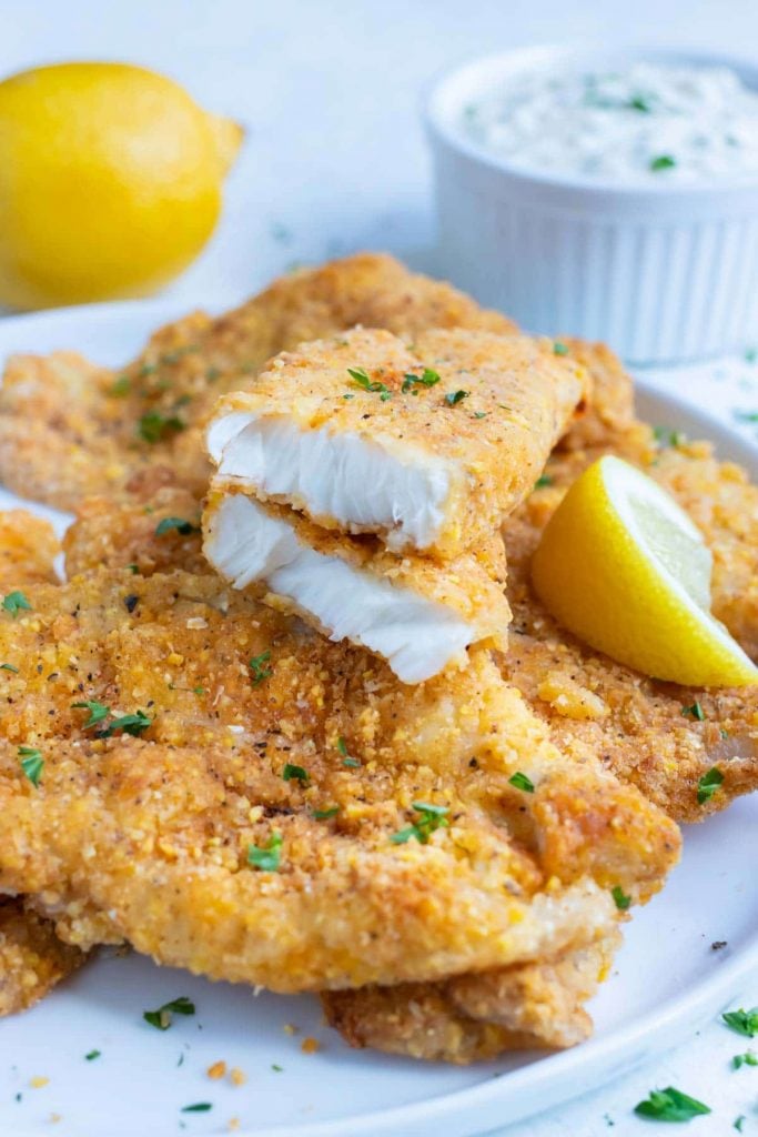 Crispy Air Fryer Fish Recipe - Evolving Table