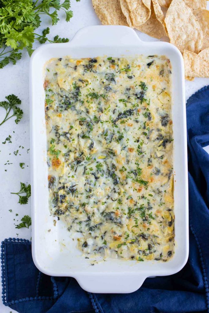 Hot Spinach Artichoke Dip - Evolving Table How Long Is Spinach Dip Good For In The Fridge