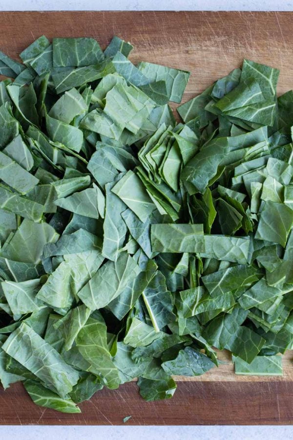 How to Clean Collard Greens Evolving Table