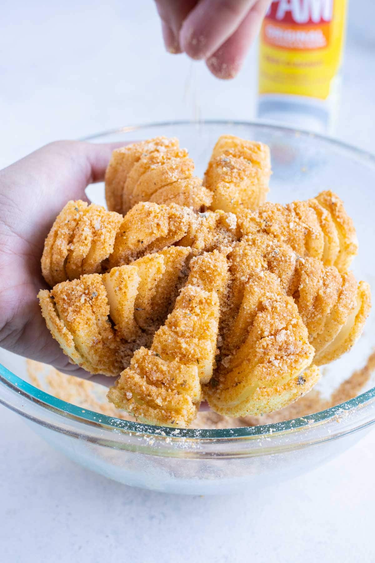 Air-Fryer Blooming Onion — The Skinny Fork