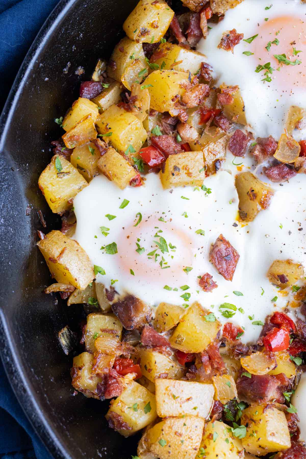 Corned Beef Hash and Eggs