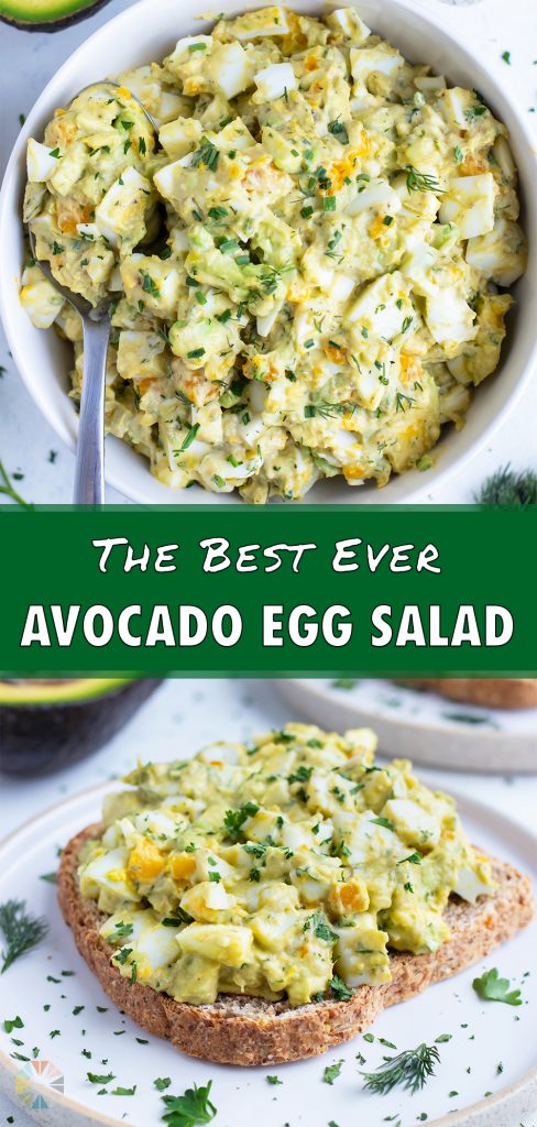 Best Avocado Egg Salad (Easy Recipe!) - Evolving Table