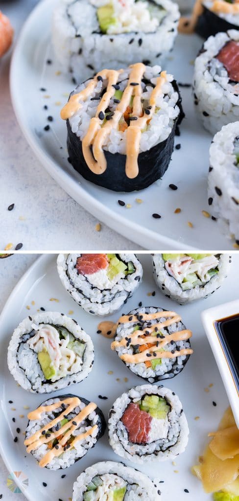 How to Roll Sushi (2 Easy Ways!) - Evolving Table