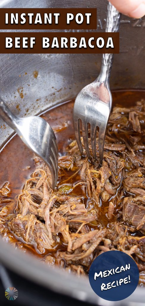 Pressure cooker Barbacoa is easily made in the pressure cooker for dinner.