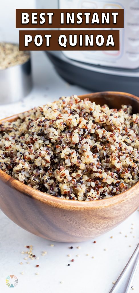 Instant Pot Quinoa Recipe (Perfect & Fluffy!) - Evolving Table