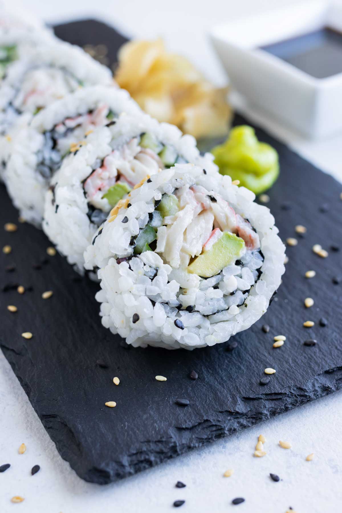 California Sushi Roll Recipe - Evolving Table